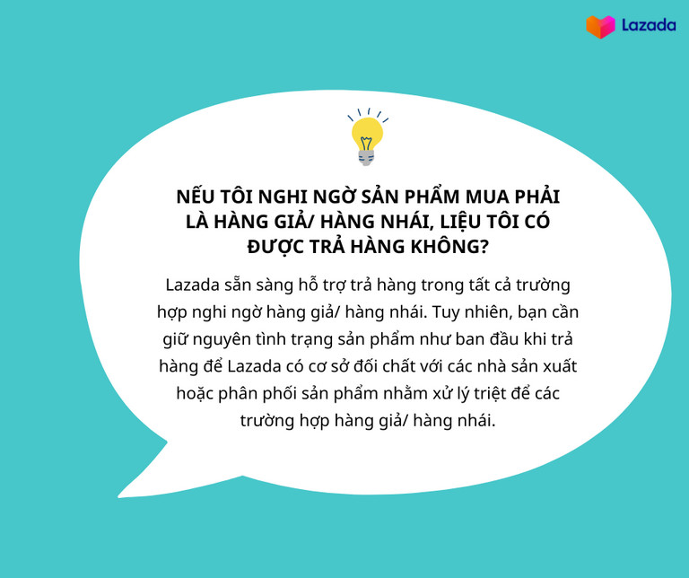 Lazada có bán hàng giả không? Xử lý thế nào nếu mua nhầm hàng giả trên Lazada?
