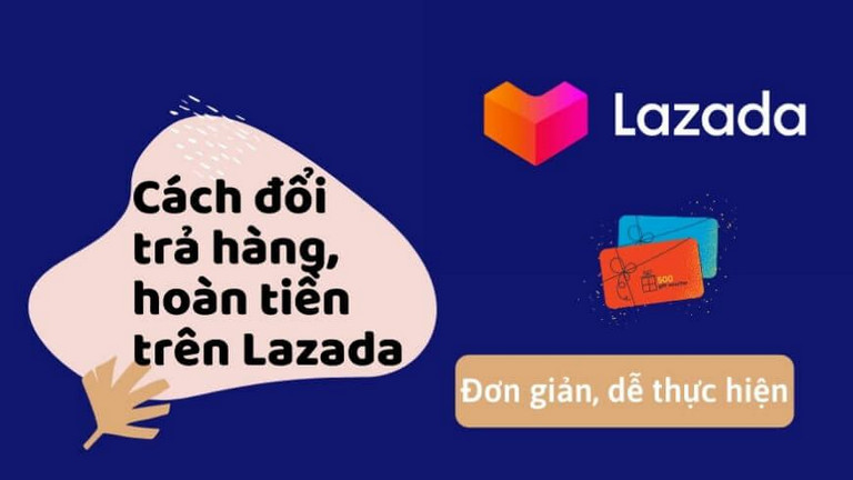 Bạn hãy liên hệ với Lazada để được hướng dẫn trả hàng/hoàn tiền