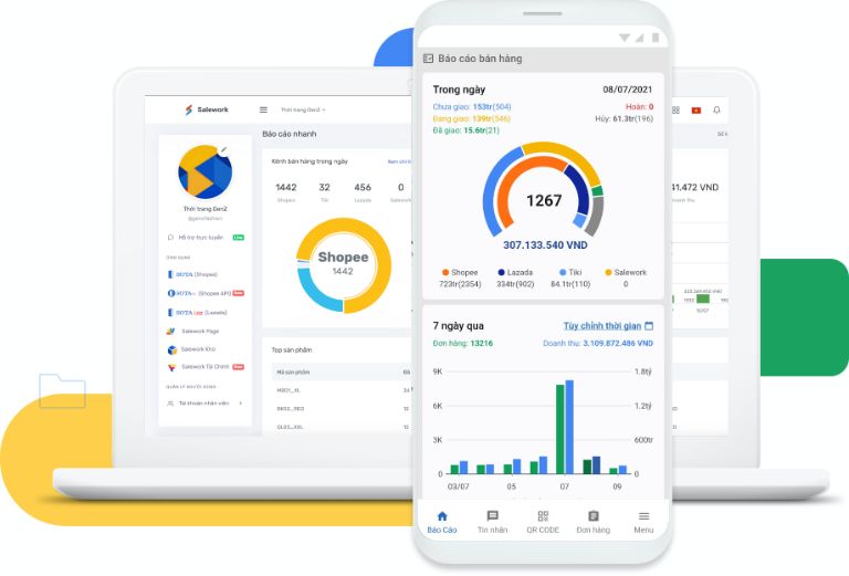 Phần mềm quản lý bán hàng Lazada