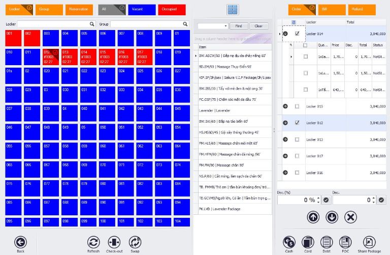 phần mềm quản lý spa