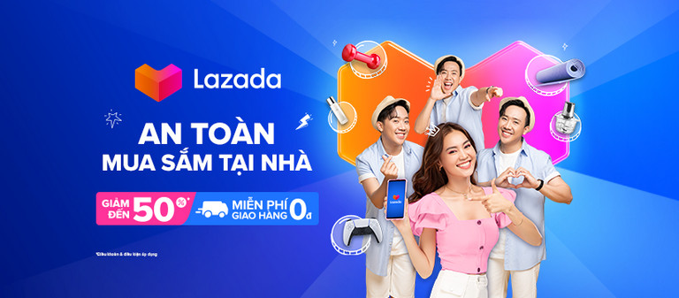 Đại diện thương hiệu của Lazada thiên về hình ảnh trí tuệ hơn là giải trí