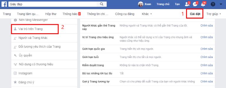 Cách lập trang web bán hàng trên Facebook