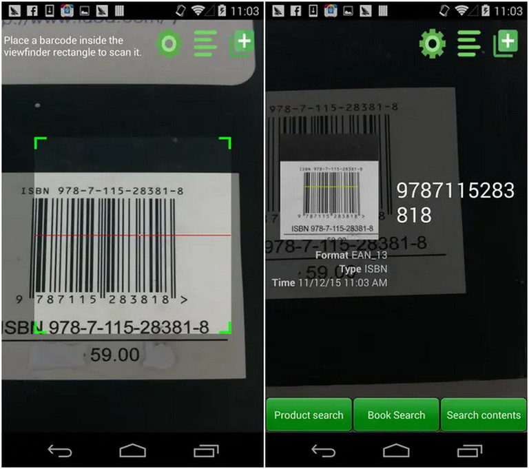 Ứng dụng quét mã QR Barcode Scanner Pro hiện chỉ có sẵn cho Android