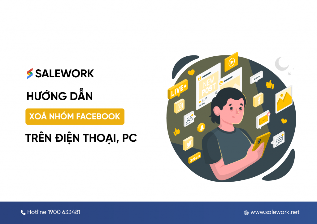 Hướng dẫn cách xoá nhóm Facebook trên điện thoại và máy tính