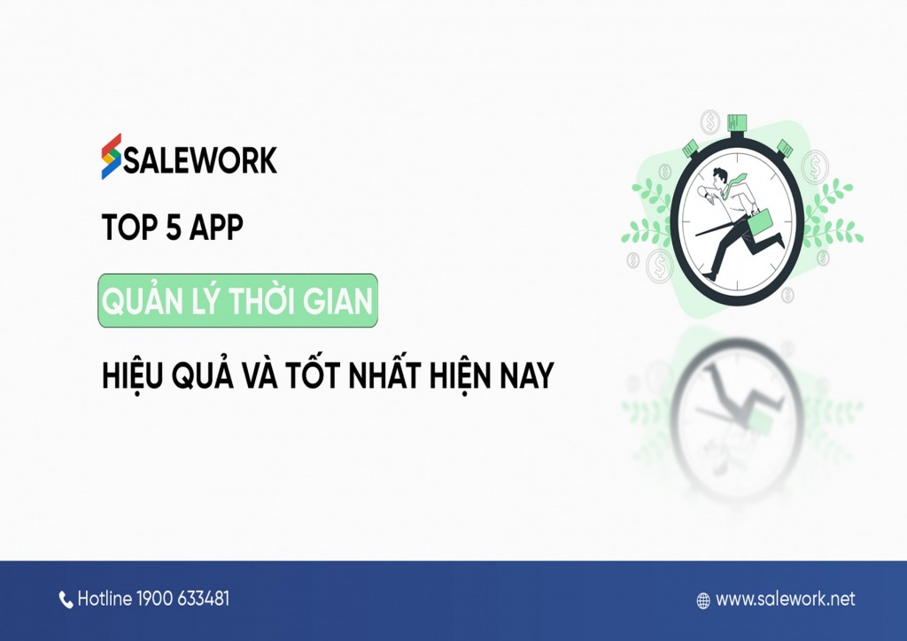 Top 5 app quản lý thời gian hiệu quả tốt nhất hiện nay