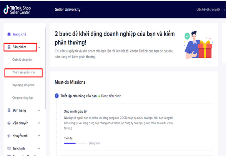 Hướng dẫn nhanh cách đăng sản phẩm trên TikTok Shop