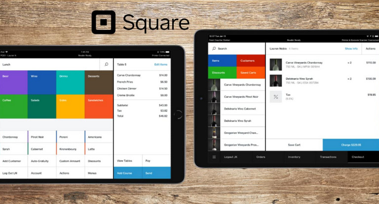 Square for Restaurants được đóng gói nhiều công cụ quản lý đơn hàng toàn diện