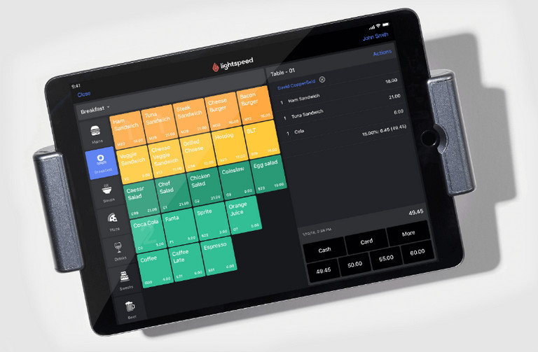 Lightspeed là phần mềm quản lý quán cafe lý tưởng cho các quán cafe nhỏ