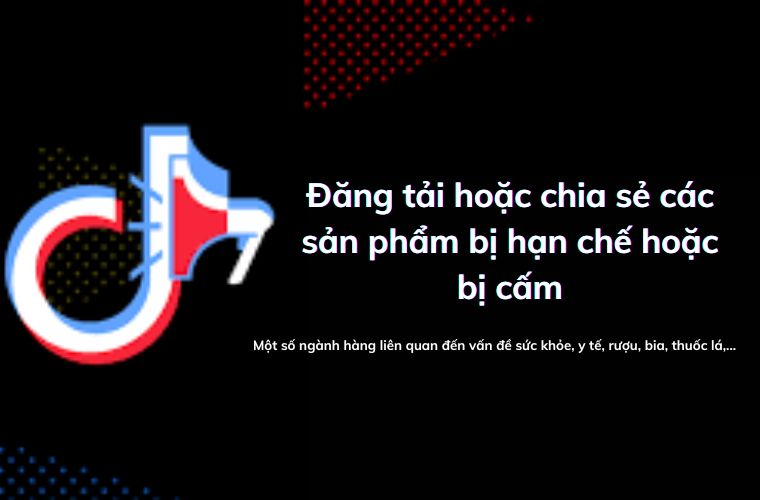 Điểm vi phạm TikTok shop