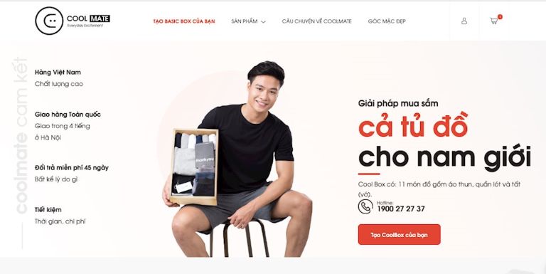 chiến lược kinh doanh của Coolmate