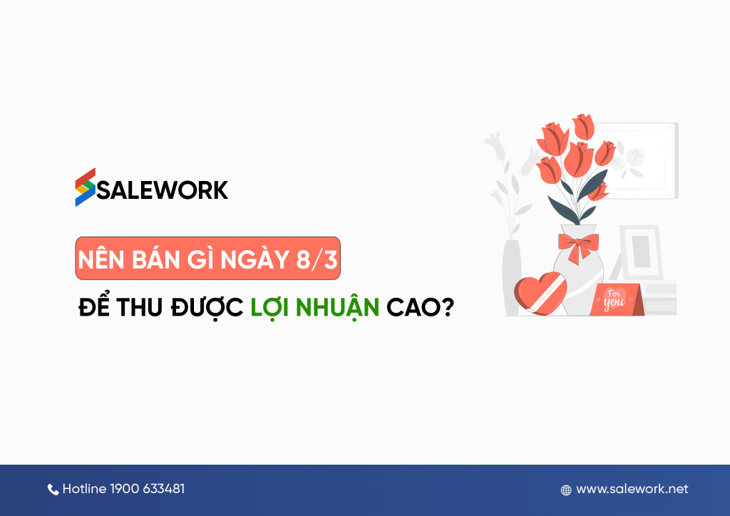 Nên bán gì ngày 8/3 để thu được lợi nhuận cao?