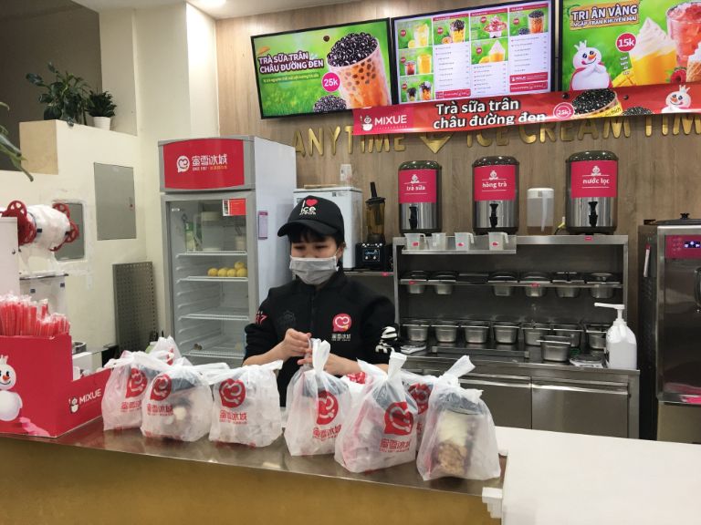 nhượng quyền thương hiệu Mixue