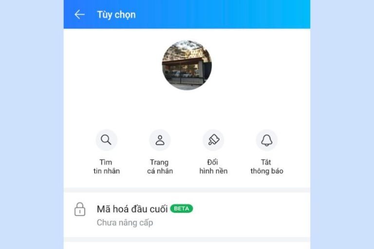 mã hóa đầu cuối Zalo